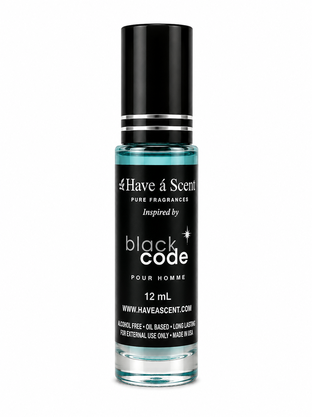 Black Code Pour Homme Aceite de Perfume 12 ml - Have á Scent