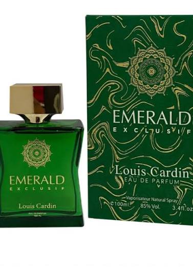 Louis Cardin Esmerald Exclusive Eau de Perfume para Hombres 100 ml (3.4 fl oz) Green Edition