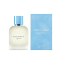 Dolce & Gabbana Light Blue Pour Homme Eau de Toilette 100ml - Frasco blanco con tapa azul y caja celeste