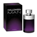 Halloween Man Eau de Toilette 125ml - Frasco púrpura con aro plateado y caja negra con degradado morado