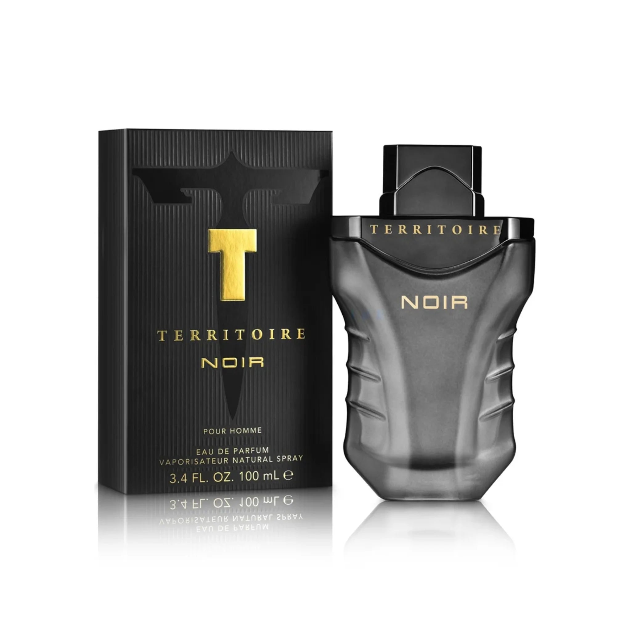 Territoire Noir Pour Homme Eau de Parfum 3.4 oz