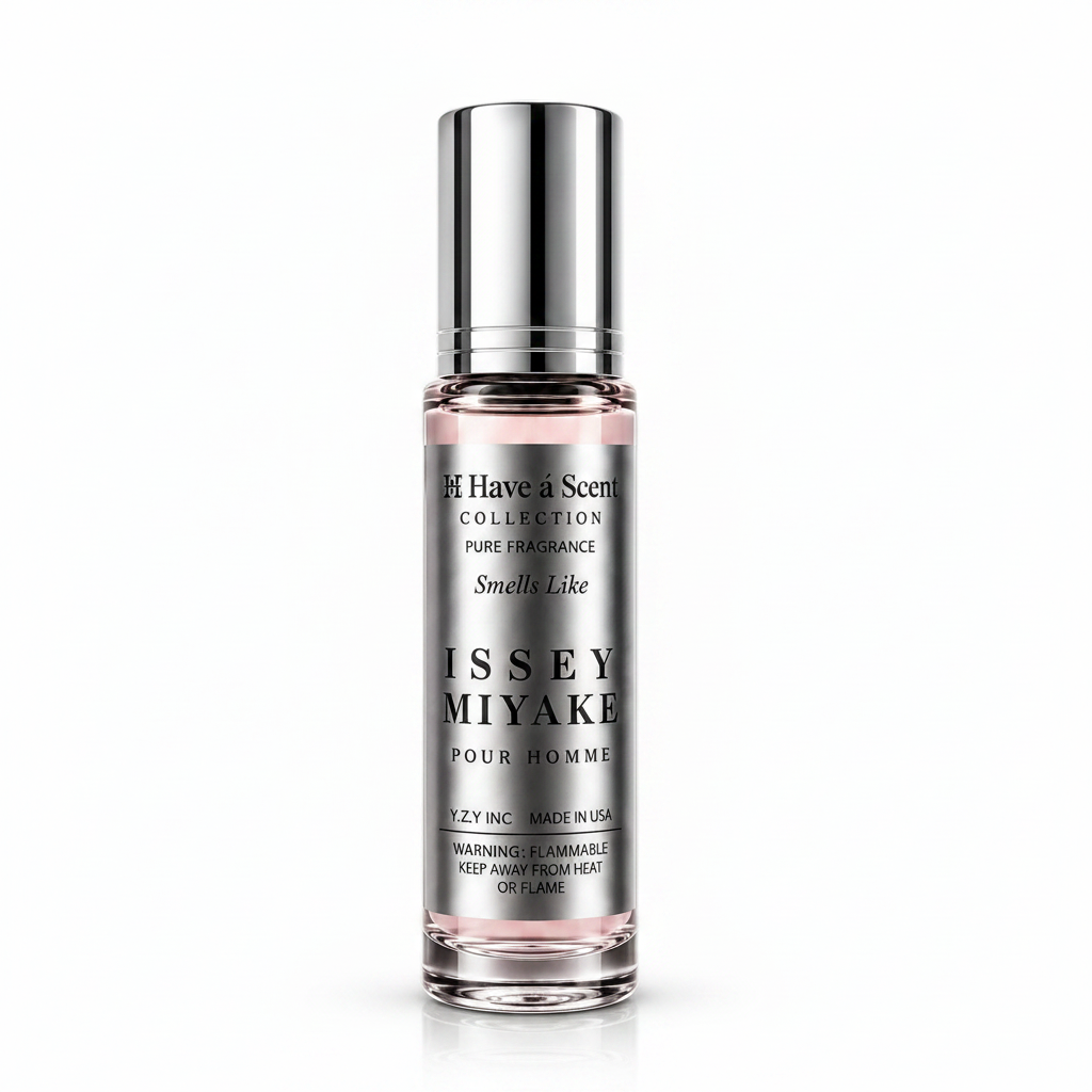Aceite Issey Miyake fondo blanco